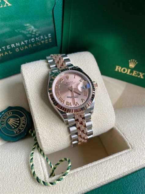 pink gold womens rolex|rose gold rolex used.